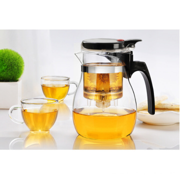 borosilicate glass tea pot